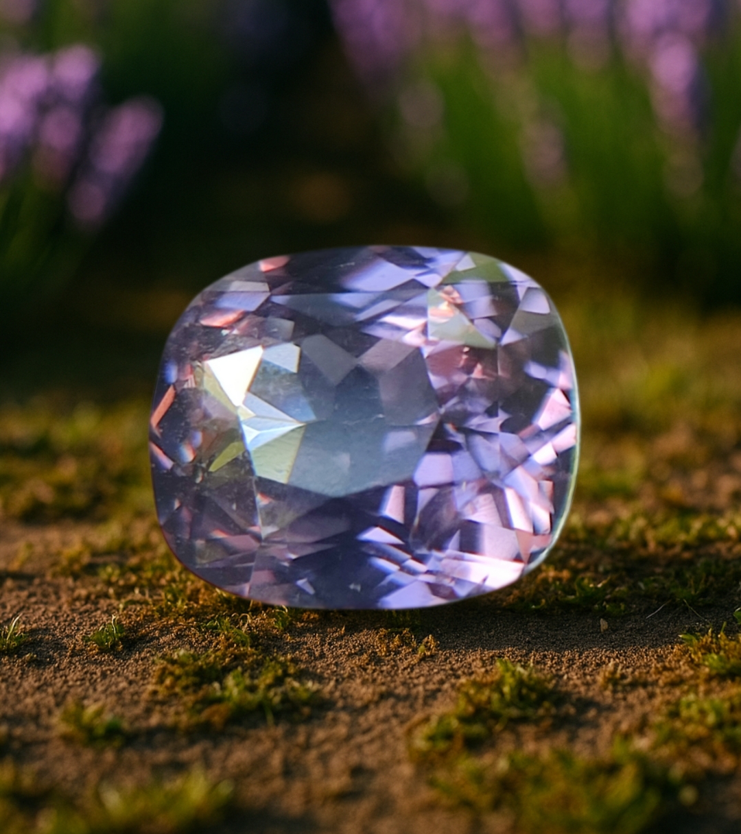 Ceylon Spinel Rosa 2.02 ct Sri Lanka unbehandelt VVS Qualität Fancy Cut